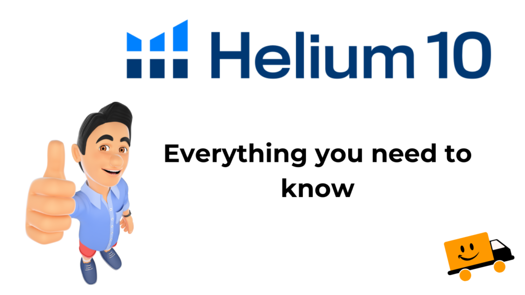 Helium 10 review poster.